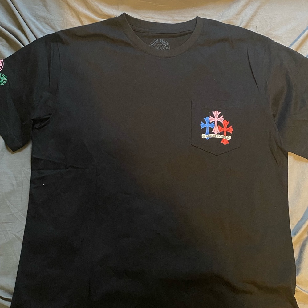 Chrome Hearts Multi Color Cross t-shirt